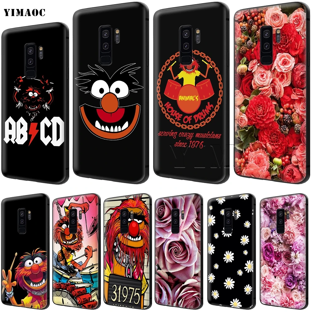 YIMAOC Muppets Animal Drummer Case for Samsung Galaxy A7 A8 A9 A10 A20 A30 A40 A50 A70 M10 M20 M30 S10e J6 Plus | Мобильные телефоны