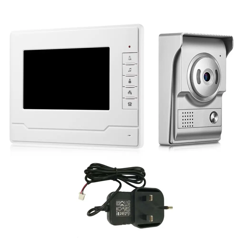 

V70N-L HD 7 inch Display Wireless Video Intercom Doorbell Waterproof Villa Doorbell Home Security Visible Door Viewer