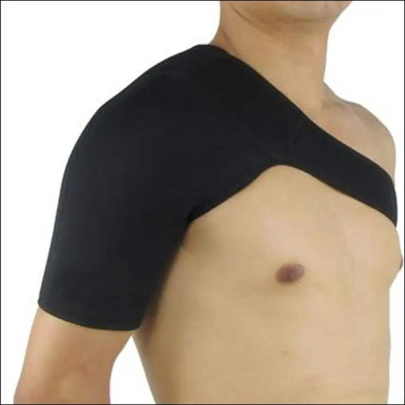 

1Pc Self Heating Magnetic Therapy Back Suport Adjustable Bandage Protector Reinforced Single Shoulder Strap Far Infrared Brace