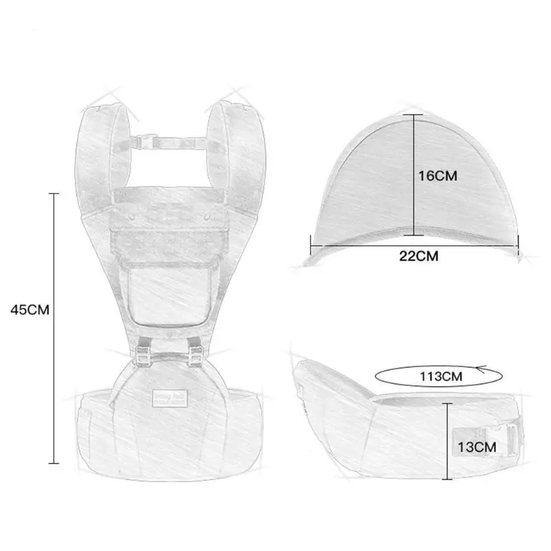 Эргономичный слинг новорожденный предотвратить о-типа ноги слинг рюкзак носить спереди облицовку ребенка перевозчик открытый безопасный ребенок слинг обертывание
