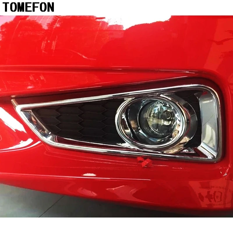 Front Rear Fog Lamp Fog Light Cover Trim Frame For Honda City 2014 2015