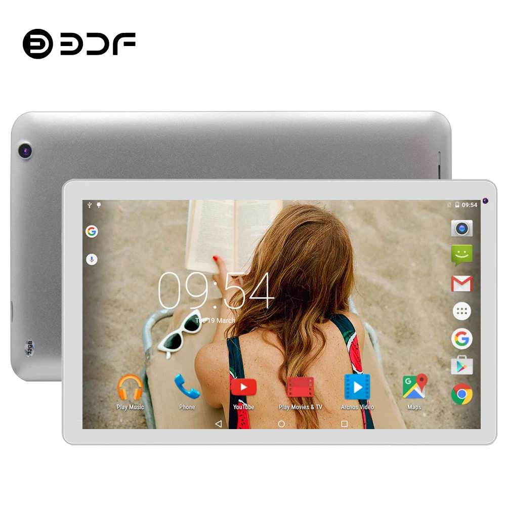 BDF планшет 10 дюймов Android 5 1 WiFi планшеты ПК Гб ОЗУ 32 ПЗУ четырехъядерный 1024*600 7 8 9