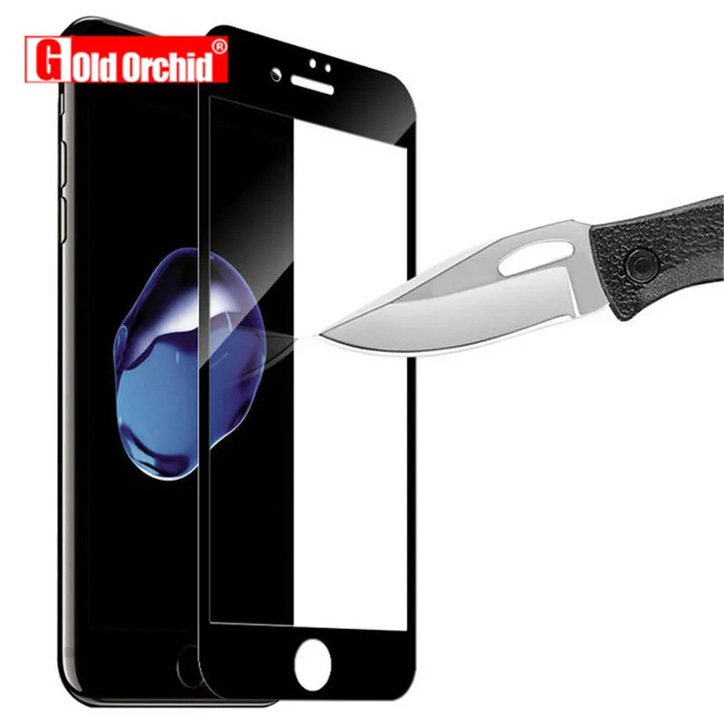 

0.26mm Full Screen Protection For iPhone 7 7Plus Tempered Glass For iPhone 6 6s 5 5s 6Plus Glass Film 9H Hardnes Explosion Proof
