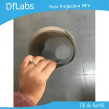 DfLabs 20 см* 29 см черный/белый/темно-серый/прозрачный образец задней проекционной пленки