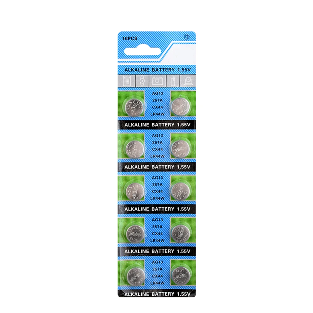 Щелочная батарея YCDC 40x 1 55 в SP303 SR1154 SR44 SR44SW SR44W SR47 V13GA L1154 LR1154 LR44 AG13 AG 13 щелочная
