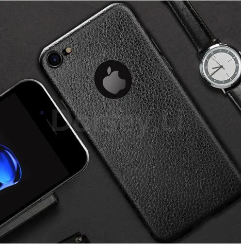 Роскошный кожаный чехол для Apple iPhone 6s 7 мягкий силиконовый модный мужской iphone 6 8