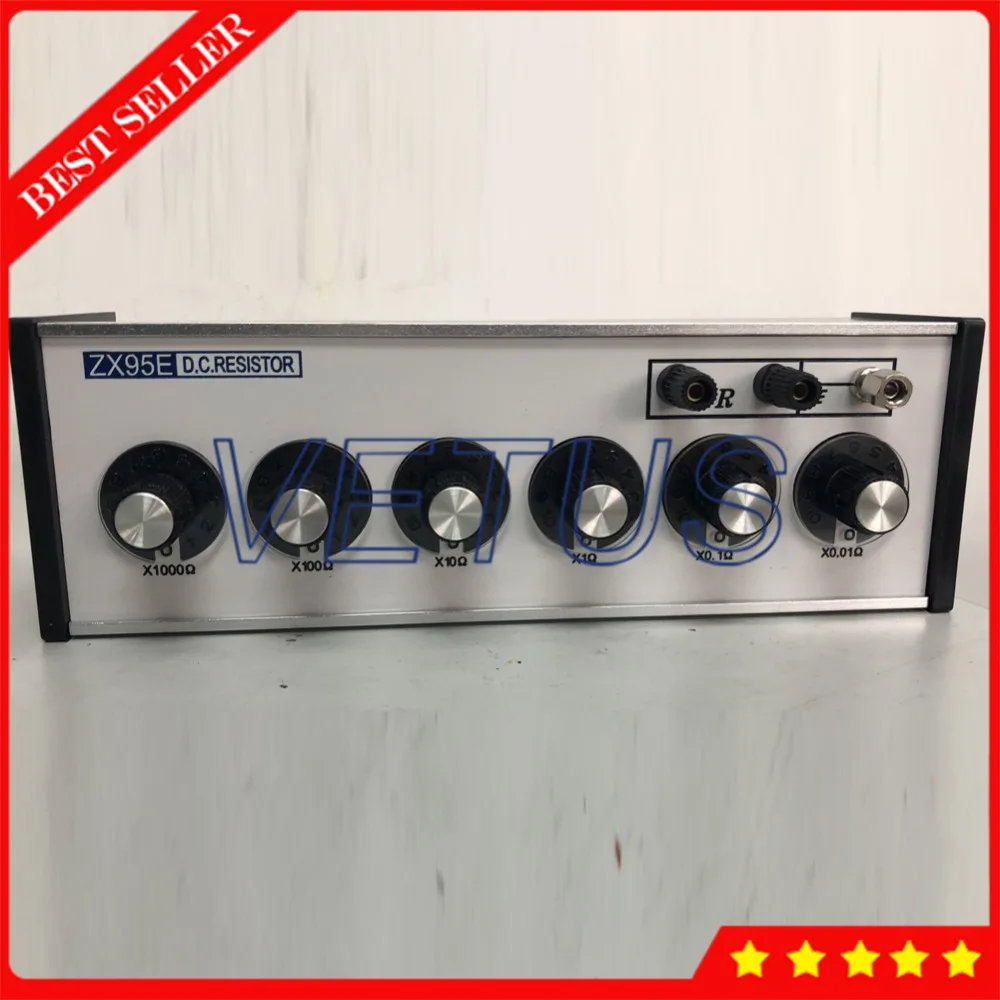Zx95e.0111111.10 Megaohm Range Resistor Decade Box With Dc Bridges