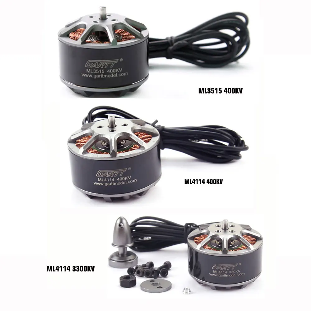 

GARTT ML4114 400KV 330KV ML3515 400KV Brushless Motor For Multirotor Quadcopter Aircraft multi-axis Motor Drone