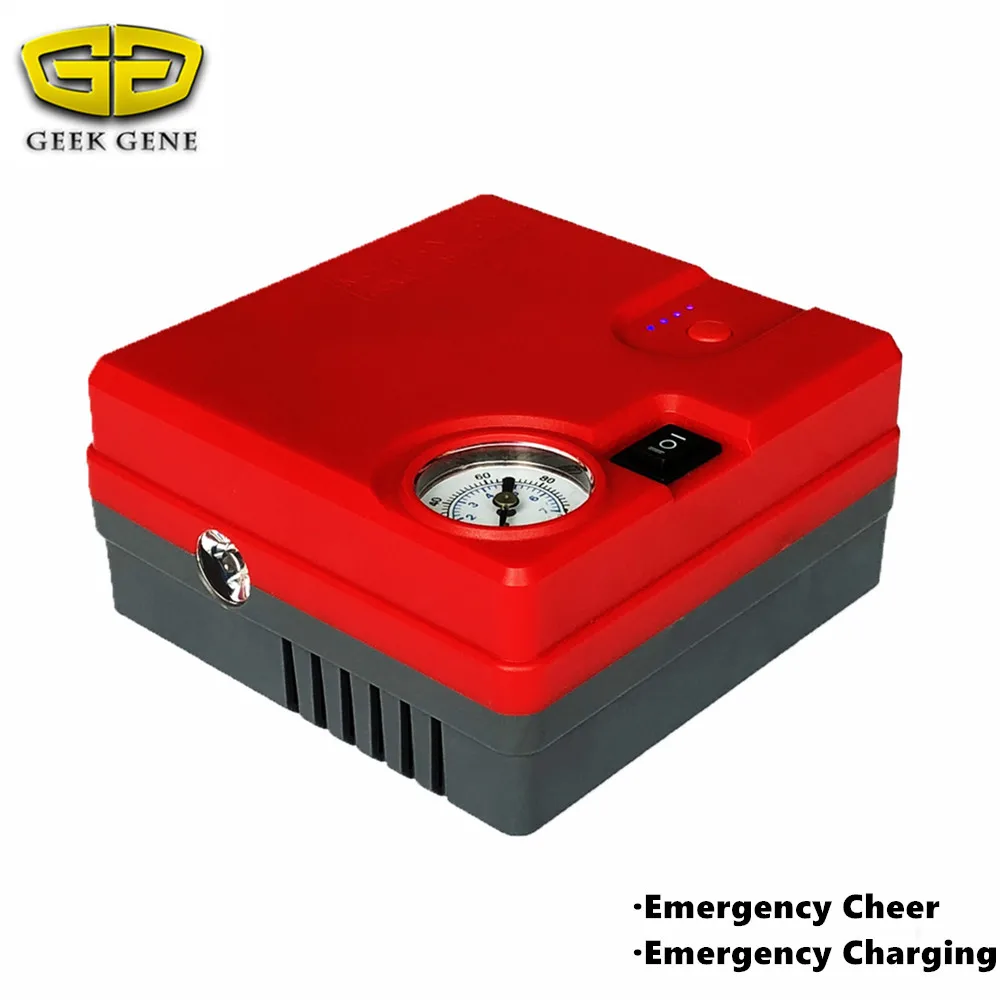 

Professional Design High Capacity Jump Starter Security Protection Tire Pressure Measurement Emergency Cheer Starting Device