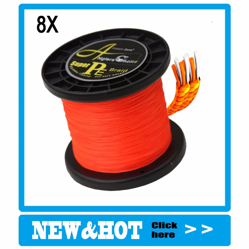 

Anglers Choice 8 Strands Braided Fishing Line 500m Super Strong Japanese Braided Line Multifilament Polyethylene PE Braid Line