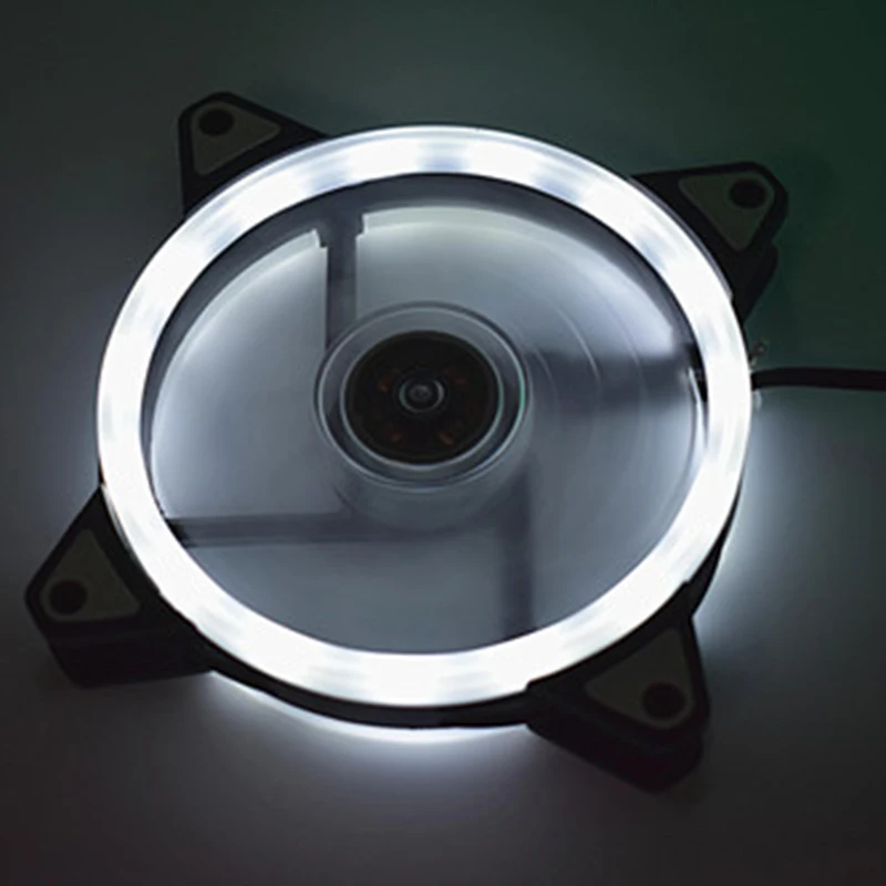 120mm Adjustable Computer Cooling Fan PC Case Fan CoolerCase Glare Red Blue Green White Cooler Fans for Computer Cooler RGB