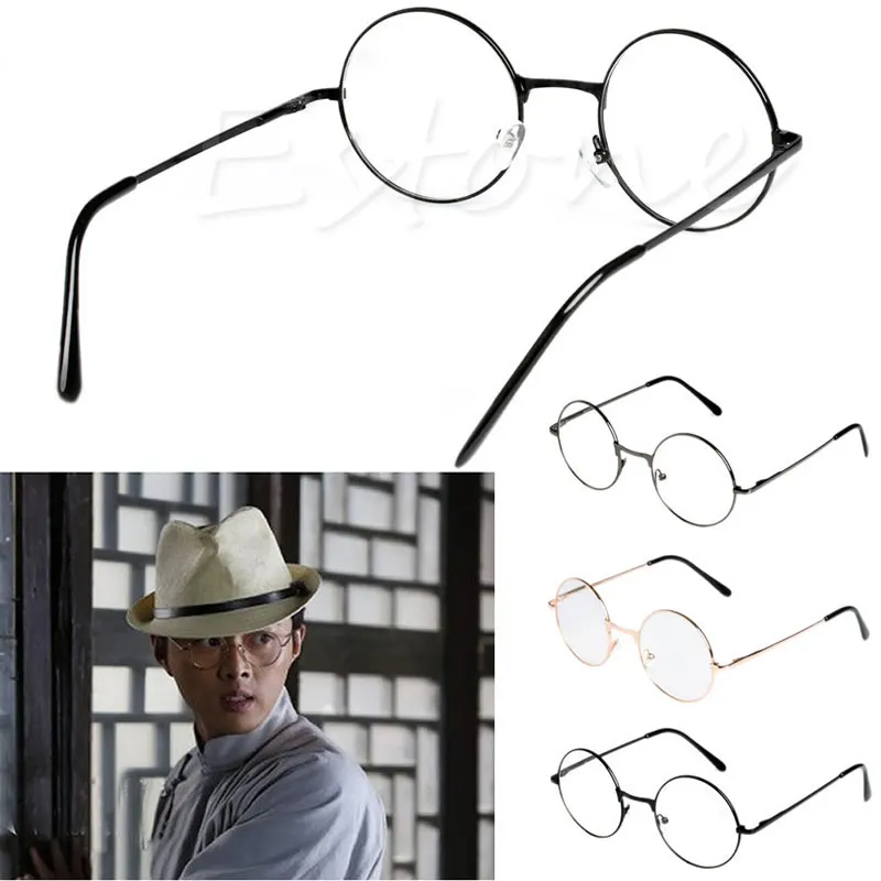 Gafas de lectura presbiópicas redondas Retro Unisex marco de Metal gafas de personalidad Gafas de lectura presbiópicas redondas Retro Unisex marco de Metal gafas de personalidad