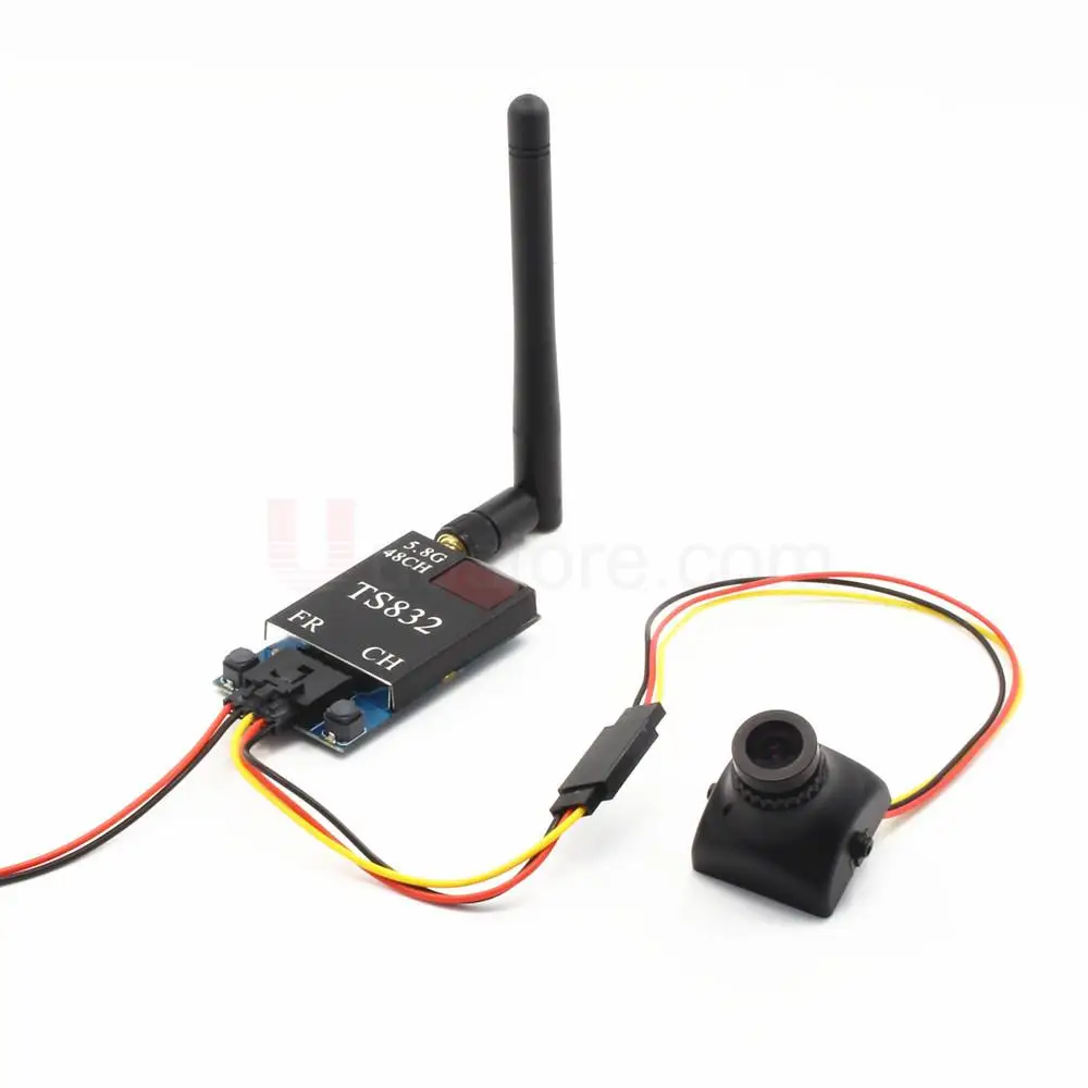 FPVOK TS832 FPV 5.8Ghz 600mW 48CH AV Transmitting (TX) Module w/RP-SMA Antenna For SJ4000 Gopro Xiaomi Yi FPV Camera