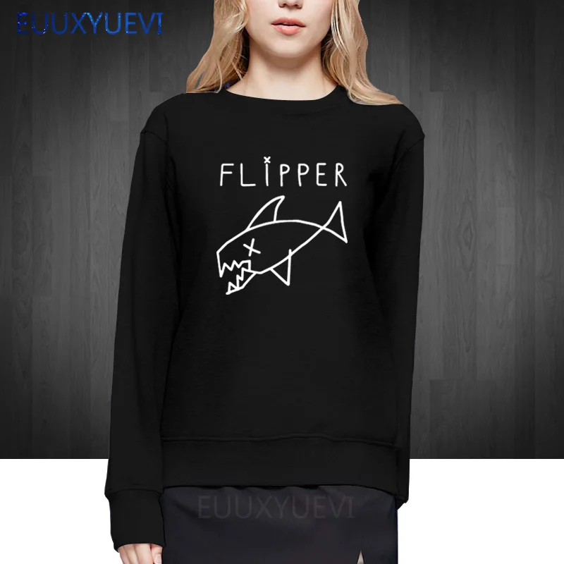 2018 new Kurt Cobain same style Flipper tee rock and roll