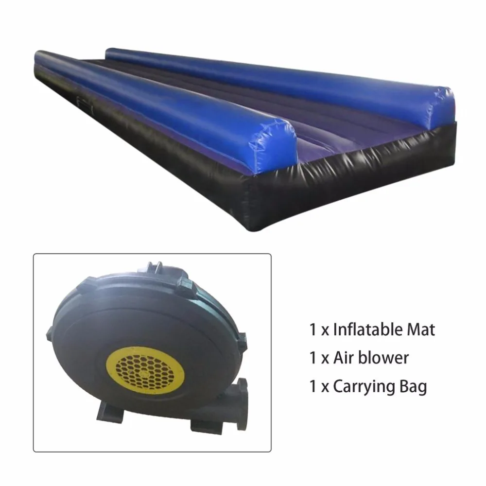 

9M*2M Large Size Portable Size Waterproof PVC Inflatable Air Tumbling Track UV Resistant Gym Yoga Gymnastics Tumbling Mat