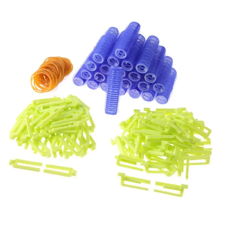 

24pcs DIY Big Waves Curling Hair Fluffy Roots Perm DIY Styling Curlers Rollers Wavy Hair Design Curling Curler Hairdresser Tools