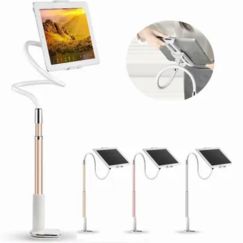 

360 Degree Flexible Arm Table Phone Holder Stand Long Lazy People Bed Desktop Tablet Mount For Huaiwei Xiaomi Pad iPad Mini