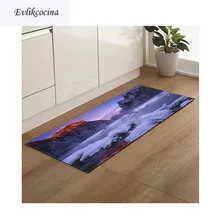 Коврик для гостиной с снежным озером Нескользящий Впитывающий Коврик для ванны коврик для гостиной спальни ковровое покрытие для пола Infantil