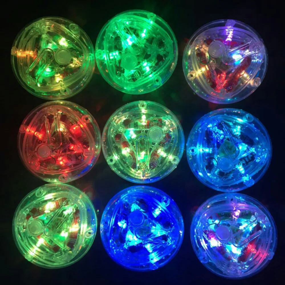 Bathroom Waterproof Colorful LED Light Toys Party In The Tub Toy Bath