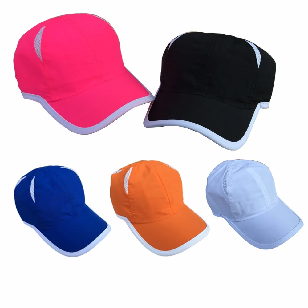 Nylon Dry Fast Caps for Men Women Sports Running Fishing UV Protection