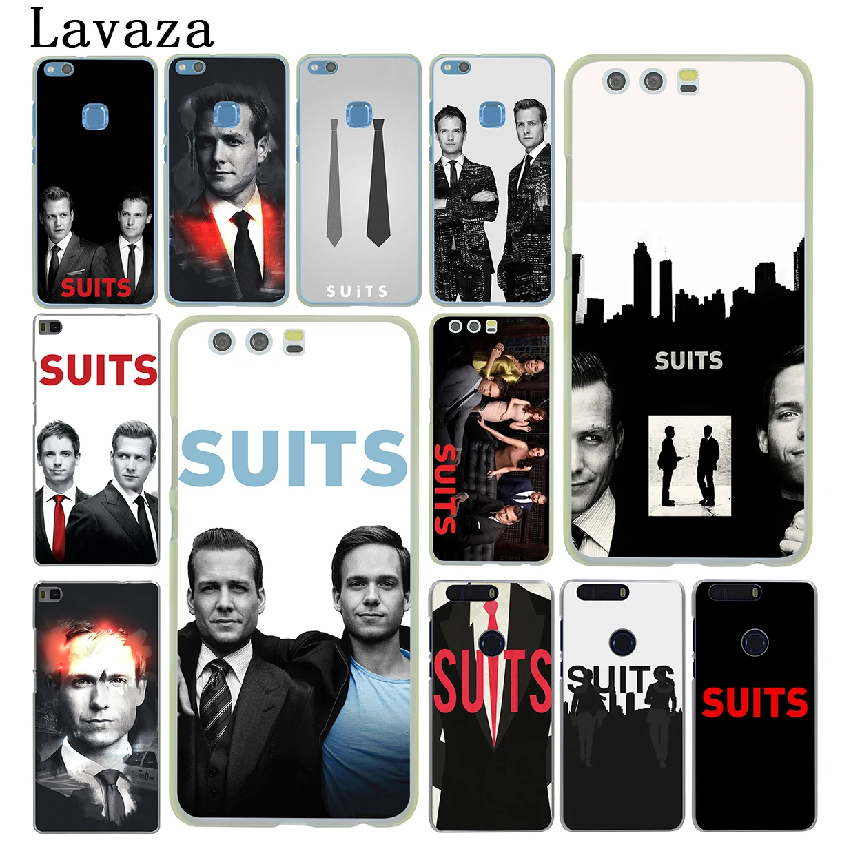 

Lavaza Suits TV Show Hard Phone Cover for Huawei P8 P9 P10 P20 P30 Lite Plus P20 P30 Pro P smart 2019 Case