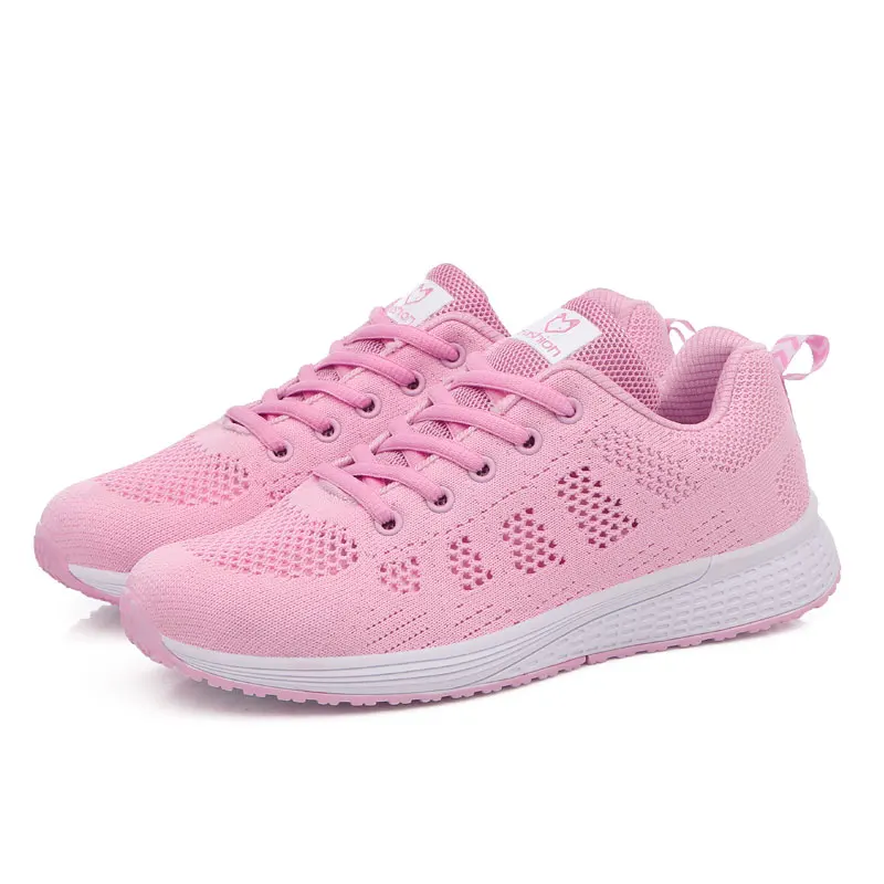 Women sneakers New Outdoor Running shoes women sneakers Lightweight Summer hollow flying weaving sport shoes women sneakers