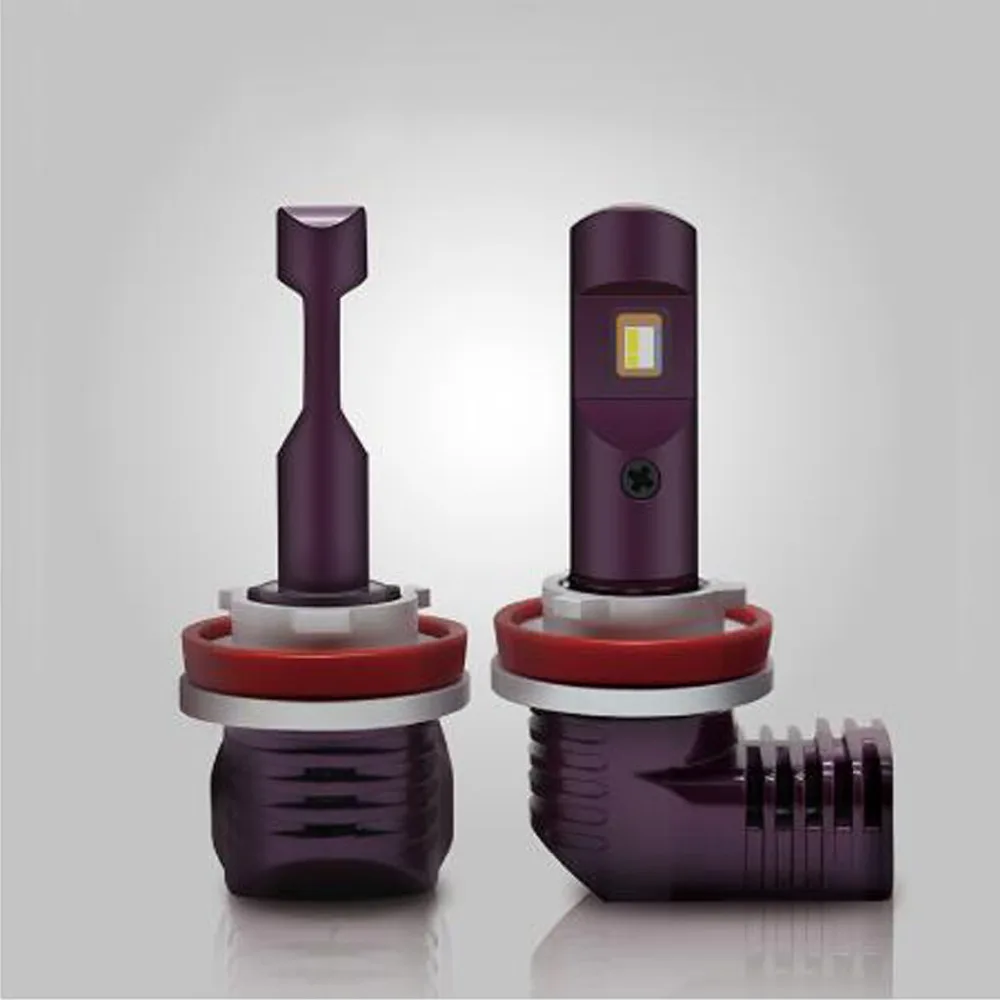 Lifetime Warranty Mini H7 LED Headlight Bulb H8 H9 H11 Car Light 9005