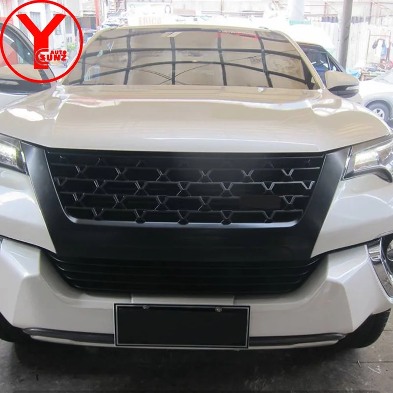 Передняя решетка Раптора для Toyota Fortuner trd AN160 HILUX SW4 аксессуары Автозапчасти гоночный гриль YCSUNZ