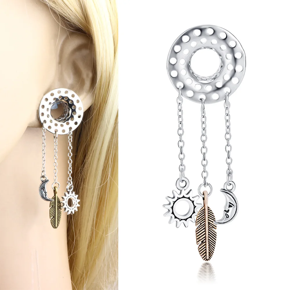 Buy 8 20mm Vintage Stainless Steel Long Dangle Ear