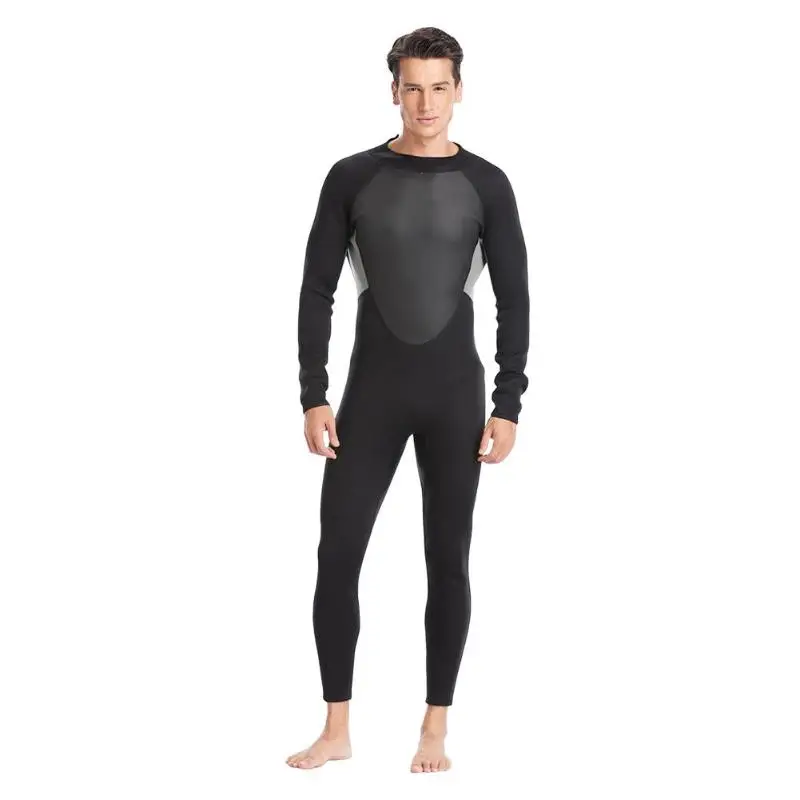 

Men women One-piece Wetsuit Long Sleeve 3mm Neoprene Scuba Diving Suit Swimwear