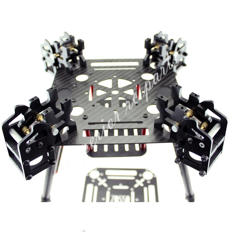ZD550 550 мм из чистого углеродного волокна складной FPV Квадрокоптер рама комплект с