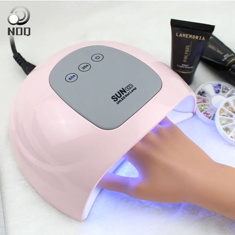 

NOQ Manicure Lamps For Nails Professional LED Machine For UV Lamp Nail Dryer Gel Polish Curing Device For Buttons