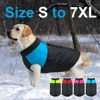 Clothes for Large Dogs Waterproof Dog Vest Jacket Winter Nylon Dogs Clothing for Dogs Chihuahua Labrador Blue Pink ► Photo 1/6