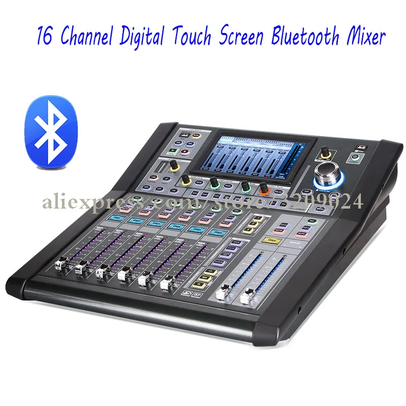 Pro DJ 16 Channel Multi function Digital Touch Screen Mixer Controller