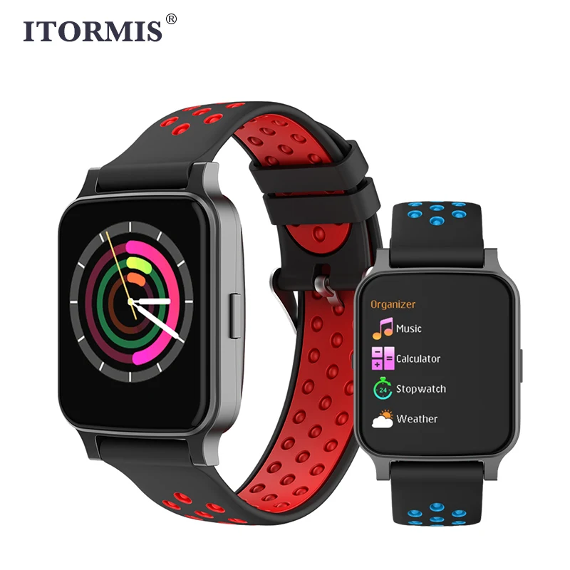 

ITORMIS Bluetooth Smart Watch SmartWatch Phone Watch Sports with Pedometer Touch Screen Heart Rate for Android IOS Smartphone