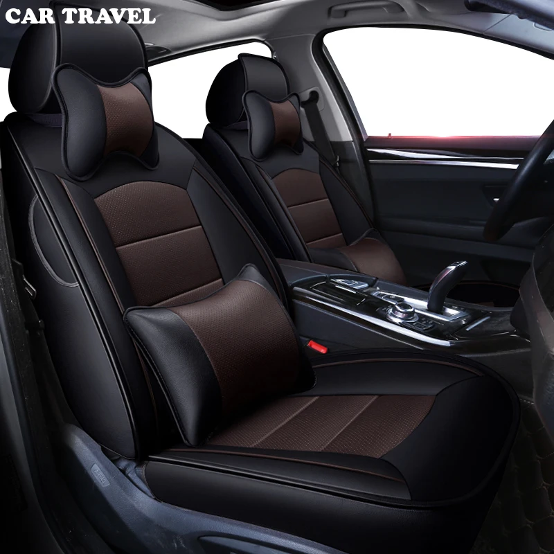 Чехол для автомобильного сидения из натуральной кожи Toyota Corolla Camry Sienna Wish Venza Fortuner