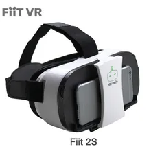 FiiTVR 2S Head Mount 3 D Cardboard Virtual Reality Goggles VR Headset Glasses Phone 3D Video