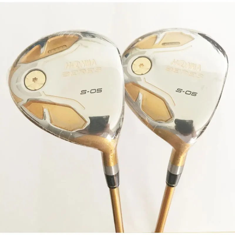Новые мужские S-05 для гольф-клубов H 4 star Golf fairway wood 3/15 5/18 с графитовым валом для гольфа R S или SR flex Деревянные клюшки, бесплатная доставка - изображение