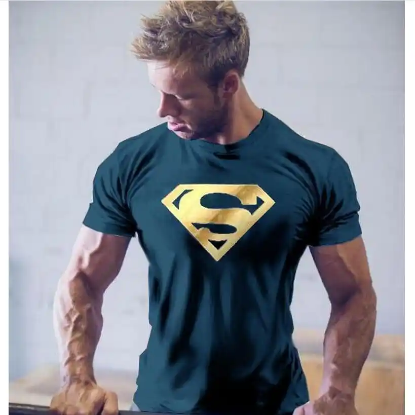 muscle fit printed t shirts