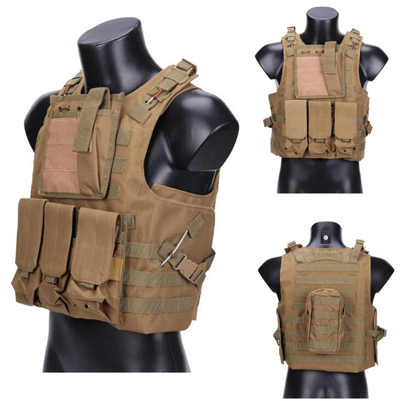 

Outdoor Hunting Shooting Tactical Vests Military Tactical Amphibious Camouflage Module Army Combat Protection Vest