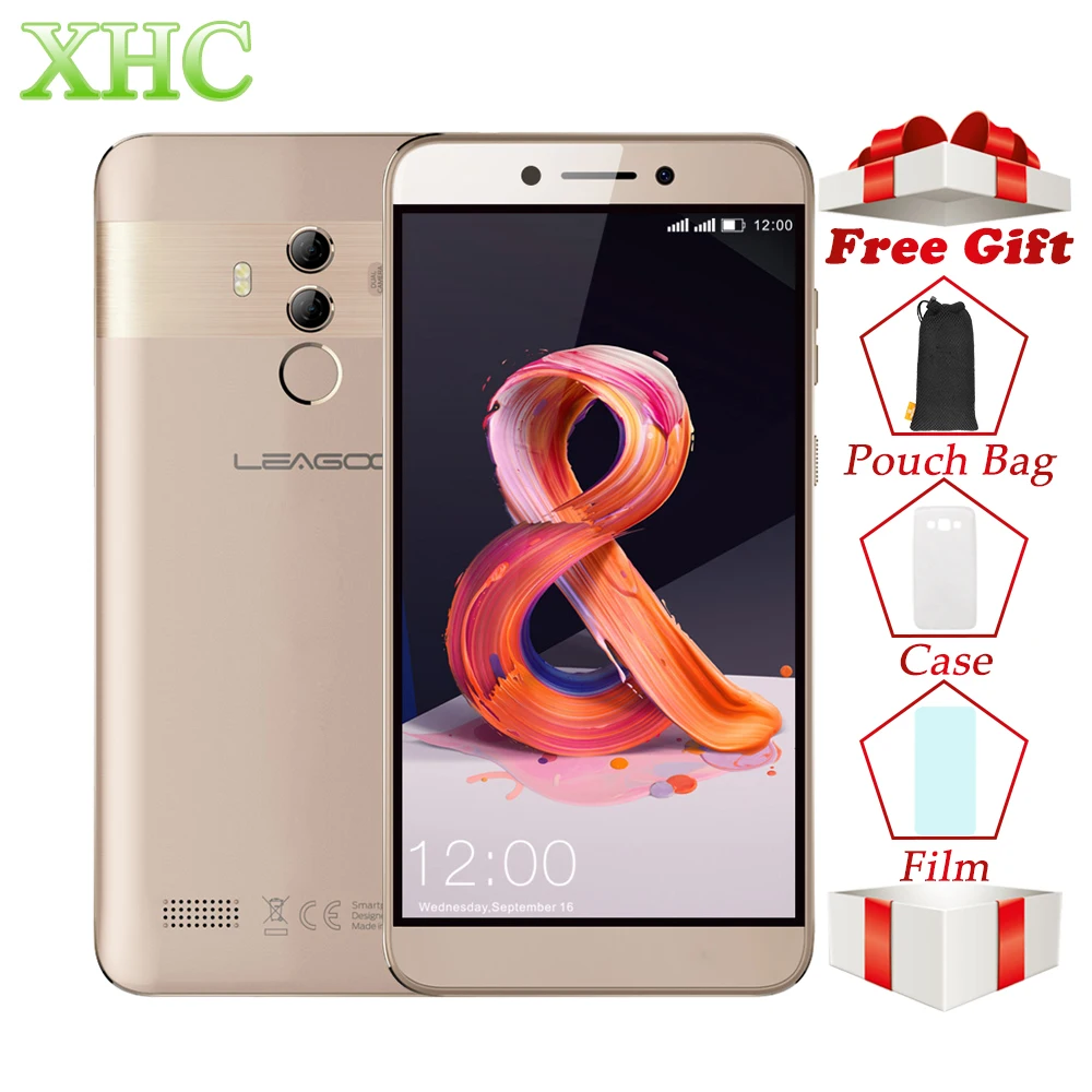 LEAGOO T8s смартфон с 5 дюймовым дисплеем восьмиядерным процессором MT6750T ОЗУ 4 Гб ПЗУ 32
