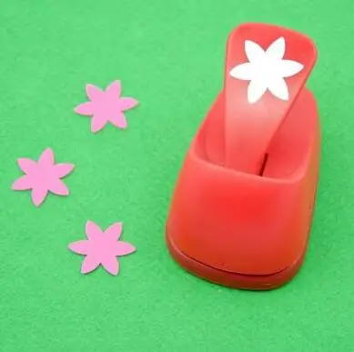 

New style 2-2.5cm six petal shape craft punch set Craft Scrapbooking school Paper Puncher eva hole punch free shipping