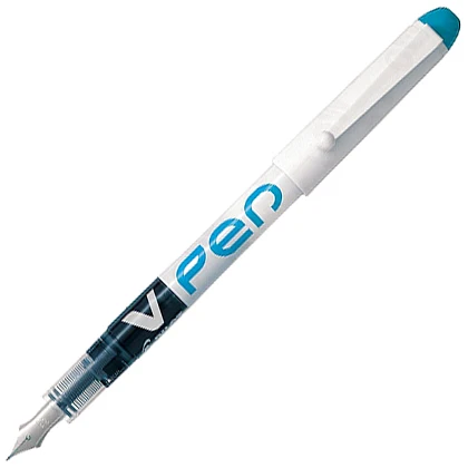 1 шт Япония пилот SVPN-4W ручка V ручка прямые жидкие одноразовые цветные ручки ручка для подписи - Цвет: Light blue