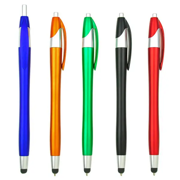 100 pcs/lot promotional pen stylus with free logo design capacitive tablet stylus caneta pen for ipad