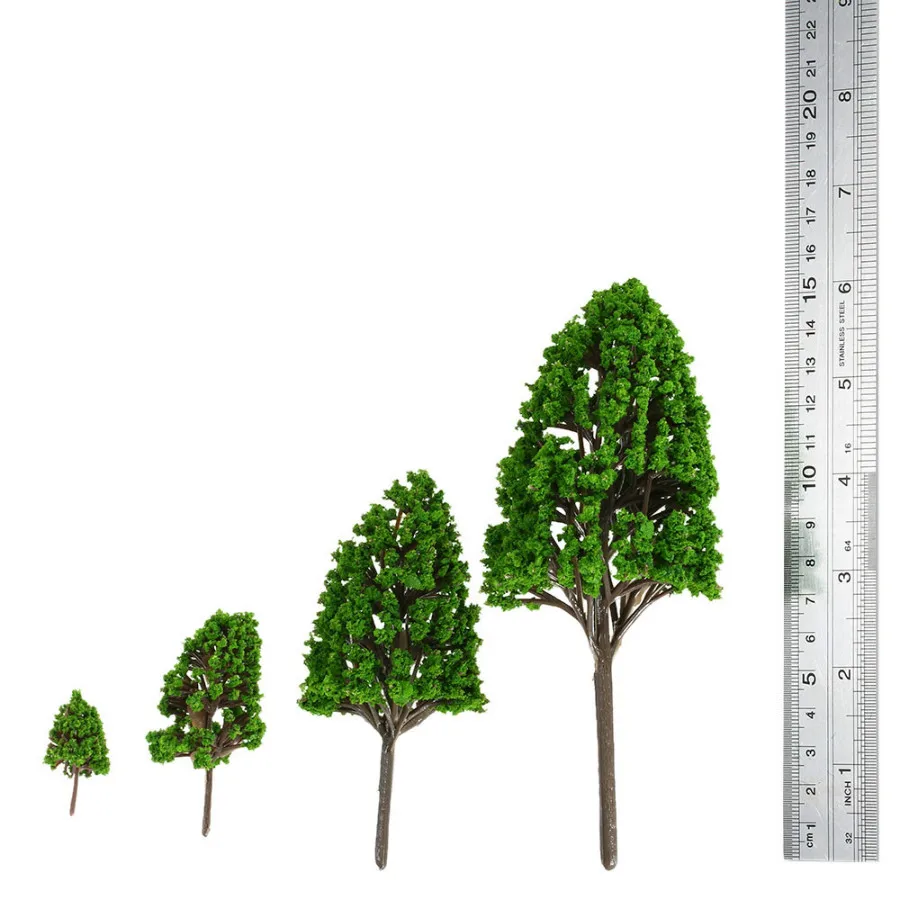 architecture scale model tree materials plastic miniature 12