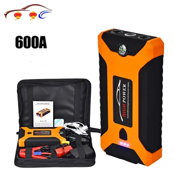 

US plug Super Car Jump Starter Power Bank 600A Portable Car Battery Booster Charger 20000mAh Starting Device 12V For Car