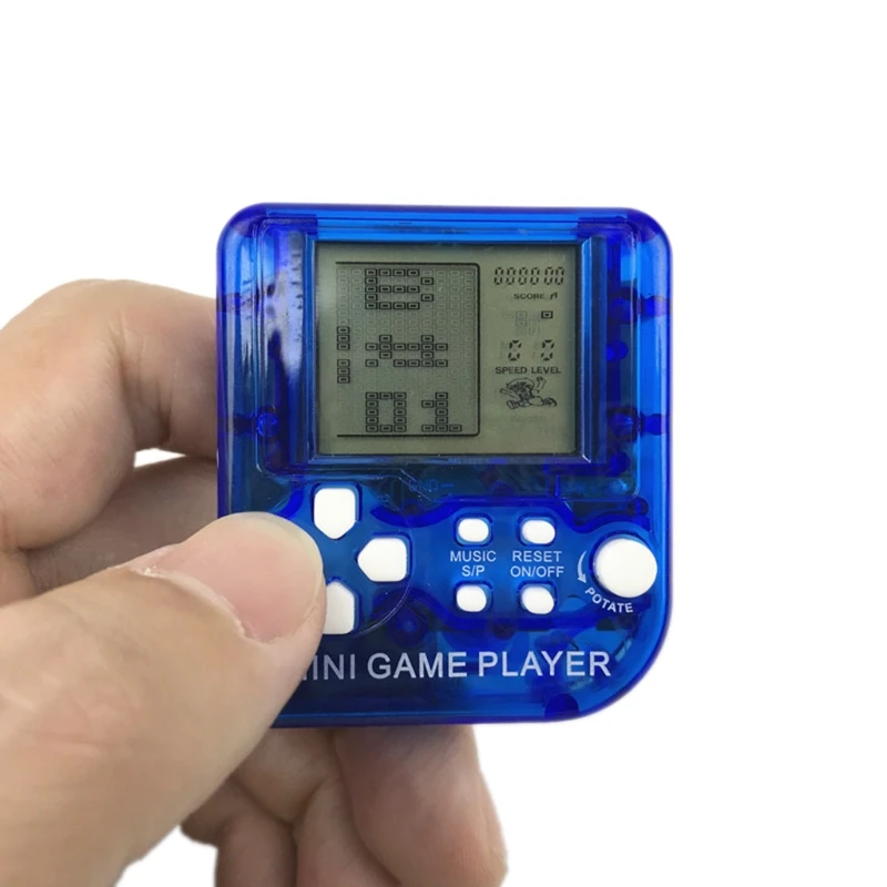 

New EDC 26in1 Tetris Portable Handheld Game Console Toys Anti-stress Keychain