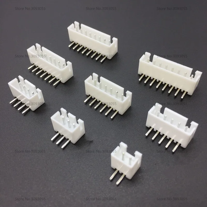 100PCS Bent Pin seat Needle seat 2P 3P 4P 5P 6P 16PIN 2.54mm connector