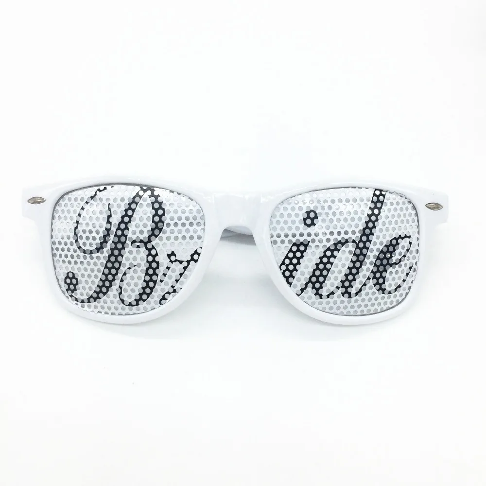 Bridal Party Bride Style Sunglasses for Wedding Party Themed Novelty