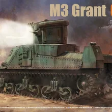 TAKOM 1/35 2116 U S Army M3 Grant CDL|Наборы для сборки моделей|